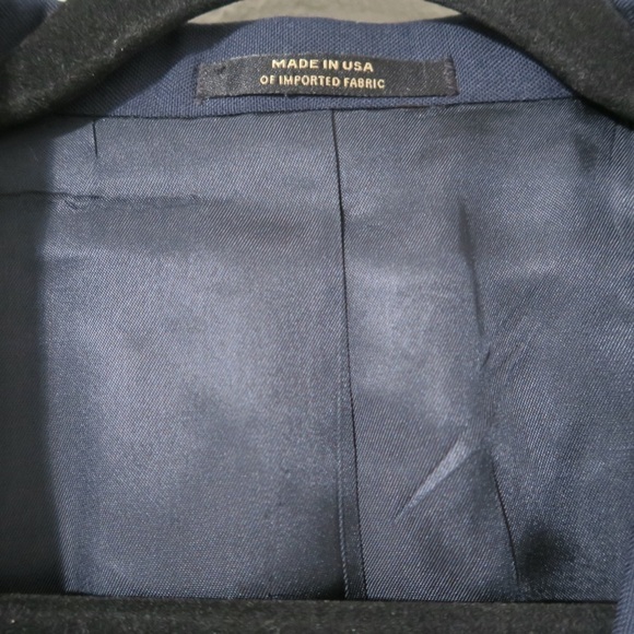 VTG Jack Nicklaus Navy Blue Suit Jacket Union Made Dillard’s Tournament Series - Picture 8 of 10